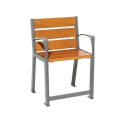 Fauteuil Silaos® bois et acier PROCITY spécial séniors