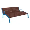 Chaise longue de jardin plastique