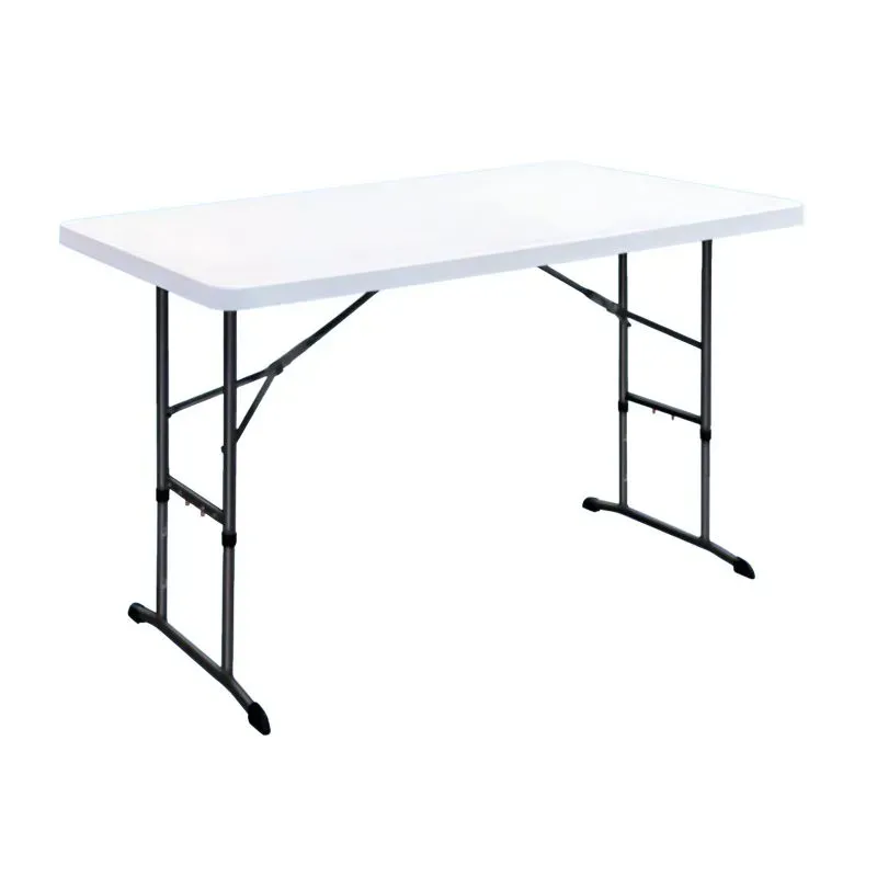 Table polypro réglable en hauteur