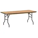 Table en bois pliante