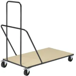 Chariot de transport tables pliantes