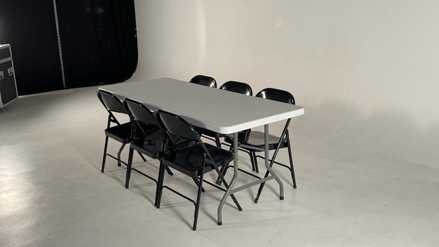 table pliante polypro